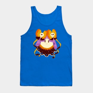 Cute Frilly Ghost Tank Top